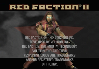 Red Faction II - Screenshot - Game Title Image