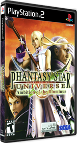 Phantasy Star Universe: Ambition of the Illuminus - Box - 3D Image