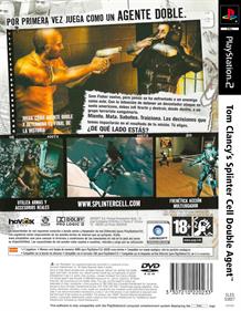 Tom Clancy's Splinter Cell: Double Agent - Box - Back Image