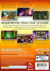 Xbox Live Arcade Unplugged: Volume 1 - Box - Back Image