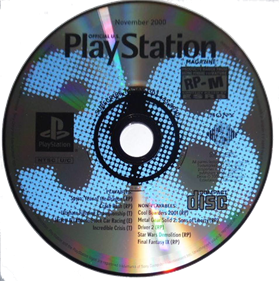 Official U.S. PlayStation Magazine Demo Disc 38 - Disc Image