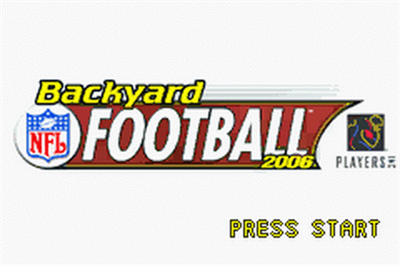 Backyard Football 2006 - Screenshot - Game Title