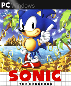 Sonic 1 SMS Remake - Box - Front Image