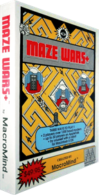 Maze Wars+ - Box - 3D Image