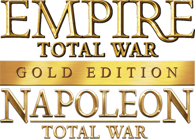 Empire: Total War & Napoleon: Total War (Gold Edition) - Clear Logo Image