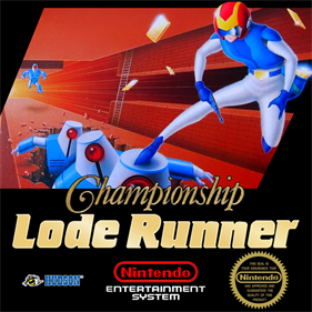 Championship Lode Runner - Fanart - Box - Front Image