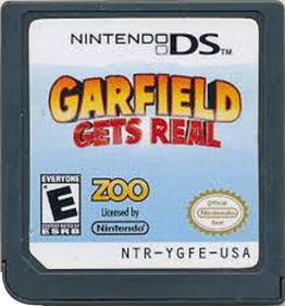 Garfield Gets Real - Cart - Front Image