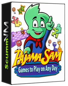 Pajama Sam: Games to Play on Any Day - Box - 3D Image