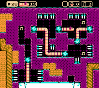 Tapeworm Disco Puzzle - Screenshot - Gameplay Image