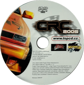 Cross Racing Championship Extreme 2005 - Disc Image