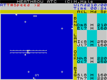 Heathrow Air Traffic Control - Screenshot - Gameplay Image