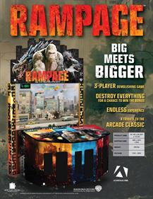 Rampage (2018) - Advertisement Flyer - Front Image