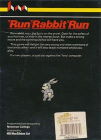 Run Rabbit Run - Box - Back Image