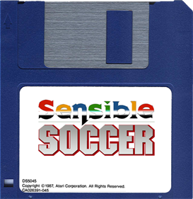 Sensible Soccer: European Champions - Fanart - Disc