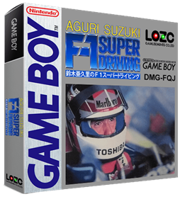 Aguri Suzuki F-1 Super Driving - Box - 3D Image