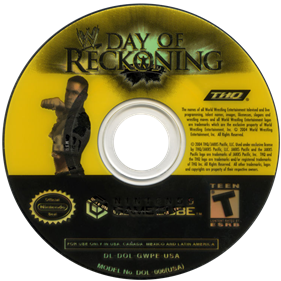 WWE Day of Reckoning - Disc Image