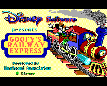 Goofy's Railway Express - Screenshot - Game Title Image