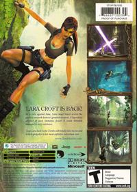 Lara Croft Tomb Raider: Legend - Box - Back Image
