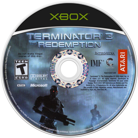 Terminator 3: The Redemption - Disc Image