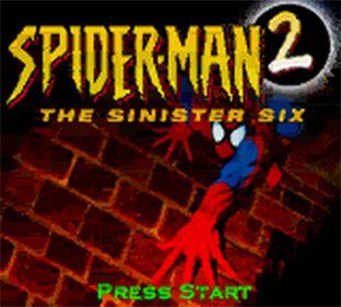 Spider-Man 2: The Sinister Six - Screenshot - Game Title Image