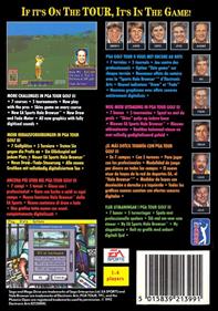 PGA Tour Golf II - Box - Back Image