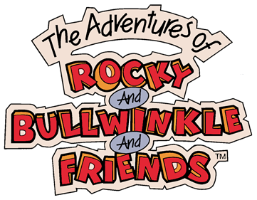 The Adventures of Rocky and Bullwinkle and Friends - Clear Logo Image