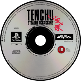 Tenchu: Stealth Assassins - Disc Image