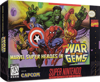 Marvel Super Heroes in War of the Gems - Box - 3D Image
