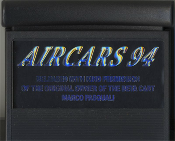 Aircars 94 - Cart - Front Image