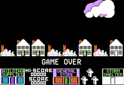 Storm Warning - Screenshot - Game Over Image