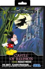 Castle of Illusion Starring Mickey Mouse - Box - Front - Reconstructed Image