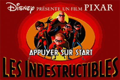 The Incredibles - Screenshot - Game Title Image