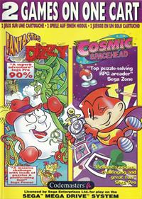 Fantastic Dizzy / Cosmic Spacehead Double Pack - Box - Front Image