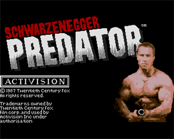 Predator - Screenshot - Game Title Image