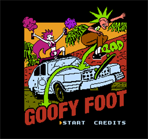 Goofy Foot - Screenshot - Game Title Image