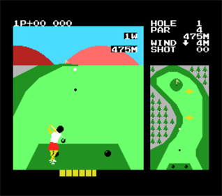 Konami's Golf - Screenshot - Gameplay Image