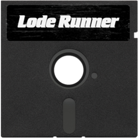 Lode Runner (Brøderbund Software) - Fanart - Disc Image
