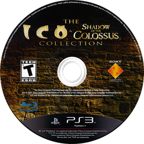 The ICO and Shadow of the Colossus Collection - Disc Image