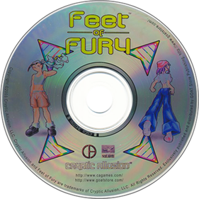 Feet of Fury: Mobile Tactical Dancing Action - Disc Image