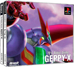 70's Robot Anime: Geppy-X: The Super Boosted Armor - Box - 3D Image