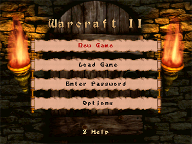 Warcraft II: The Dark Saga - Screenshot - Game Title Image