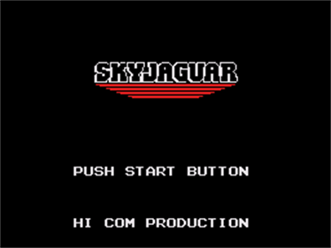 Sky Jaguar - Screenshot - Game Title Image