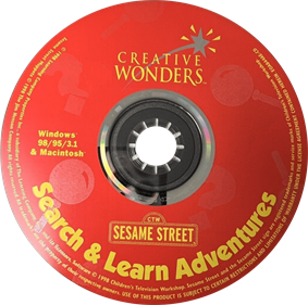 Sesame Street: Search & Learn Adventures - Disc Image