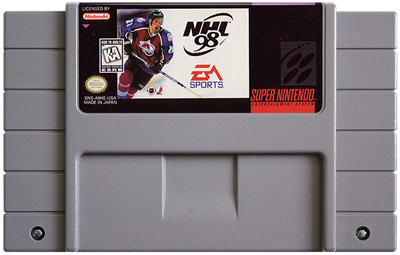 NHL 98 - Fanart - Cart - Front Image