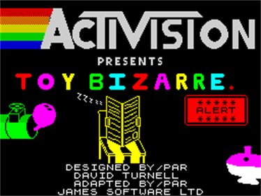 Toy Bizarre  - Screenshot - Game Title Image