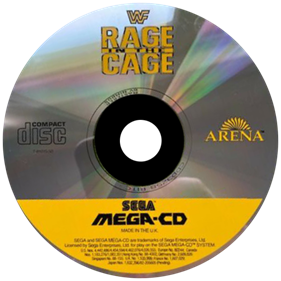 WWF Rage in the Cage - Disc Image