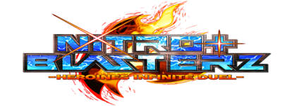 Nitro+ Blasterz: Heroines Infinite Duel - Clear Logo Image