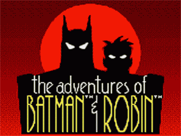 The Adventures of Batman & Robin - Screenshot - Game Title Image