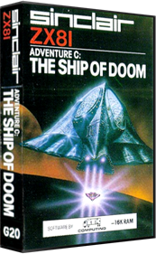 Adventure C: The Ship of Doom - Box - 3D Image