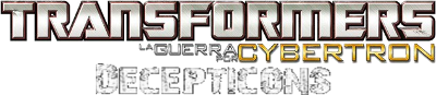 Transformers: War for Cybertron: Decepticons - Clear Logo Image